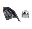 HELLA Arka lamba Sağ, ampul ile, ampul tutuculu — 2012 Renault Twingo (2)