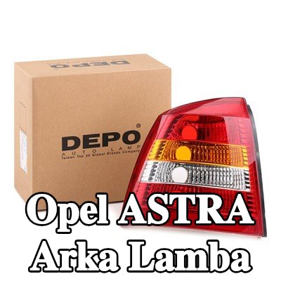 ABAKUS Arka lamba Sol, ampul içermez, ampul yuvası olmadan — 2000 Opel Astra