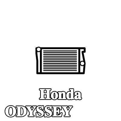 NRF مبرد المحرك من الألومنيوم — 1998 Honda Odyssey