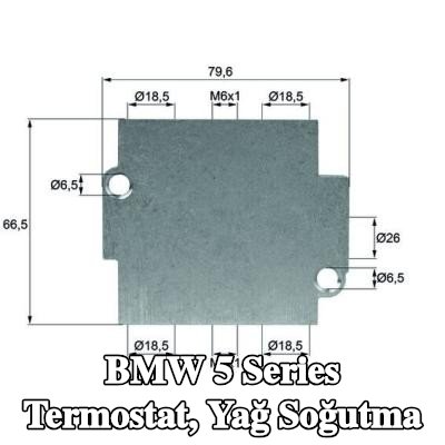 MAHLE Termostat, yağ soğutma — BMW 5 Series
