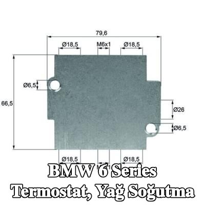 MAHLE Termostat, yağ soğutma — BMW 6 Series