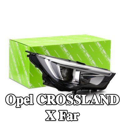 VALEO Far ORİJİNAL PARÇA, Sağ, H7, PSY24W, uzun far ampullü, sinyal lambası ampullü, kısa far ampullü — Opel Crossland X