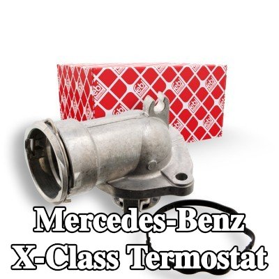 FEBI BILSTEIN Termostat 87°C, contalı/sızdırmaz — Mercedes-Benz X-Class