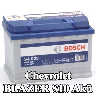BOSCH Akü S4, 009 — Chevrolet Blazer S10