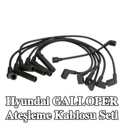 ENGITECH Ateşleme kablosu seti Silikon — Hyundai Galloper