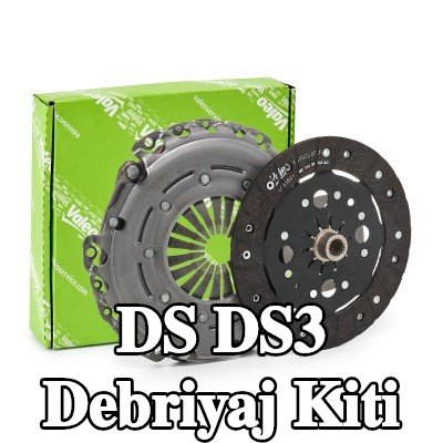 VALEO Debriyaj kiti KIT2P, debriyaj ayırma yatağı olmadan — DS Ds3