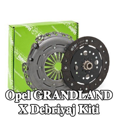 VALEO Debriyaj kiti KIT2P, debriyaj ayırma yatağı olmadan — Opel Grandland X