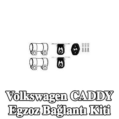 VEGAZ Egzoz bağlantı kiti — 2002 Volkswagen Caddy