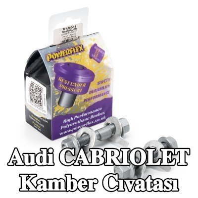 Powerflex Kamber cıvatası — Audi Cabriolet
