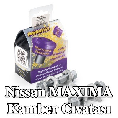 Powerflex Kamber cıvatası — 2000 Nissan Maxima