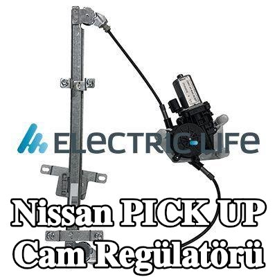 ELECTRIC LIFE Sol ön cam regülatörü, Elektrikli, elektrik motorlu — Nissan Pick Up