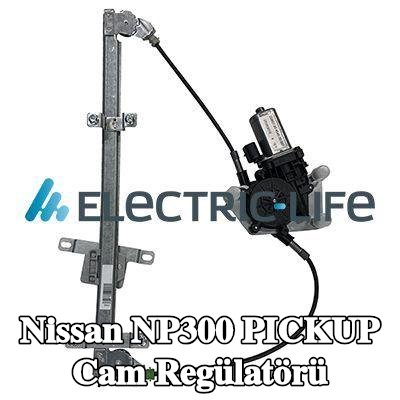 ELECTRIC LIFE Sol ön cam regülatörü, Elektrikli, elektrik motorlu — Nissan Np300 Pickup