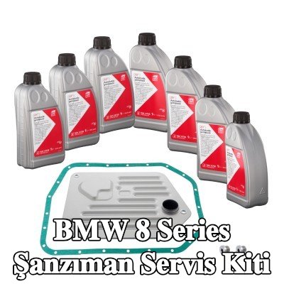 FEBI BILSTEIN Conta/sızdırmazlık elemanlı şanzıman servis kiti, yağ tahliye tapalı — 1998 BMW 8 Series