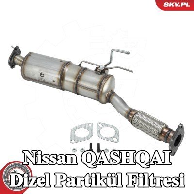 ESEN SKV Dizel partikül filtresi — 2012 Nissan Qashqai