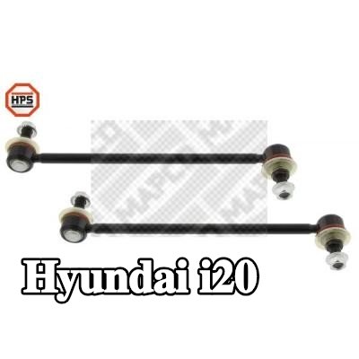 MAPCO طقم إصلاح وصلة قضيب مانع الانقلاب المحور الأمامي الأيسر, المحور الأمامي الأيمن — Hyundai i20