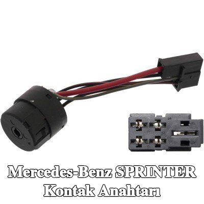 FEBI BILSTEIN Kablolu ateşleme anahtarı, fiş ile — Mercedes-Benz Sprinter