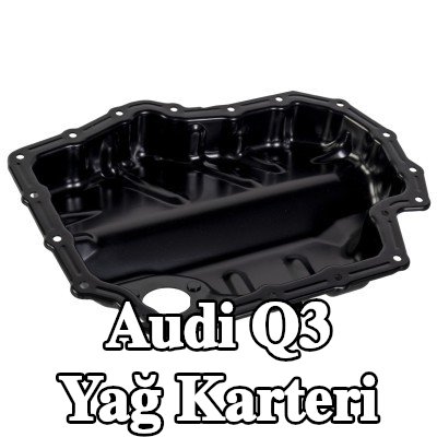 FEBI BILSTEIN Yağ tahliye tapalı yağ karteri, yağ seviyesi sensörü için delikli, conta halkası ile — 2016 Audi Q3