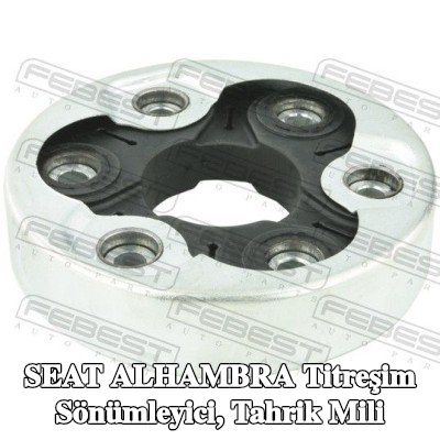 FEBEST Titreşim Sönümleyici, tahrik mili — 2010 SEAT Alhambra