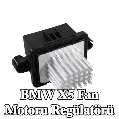 METZGER Fan motoru regülatörü Arka — BMW X5