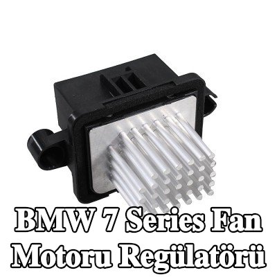 METZGER Fan motoru regülatörü Arka — BMW 7 Series