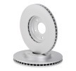 VALEO Ön aks fren diski, Outer Diameter: 296mm, Havalandırmalı, Kaplamalı, ABS sensör halkası olmadan, entegre tekerlek yatağı olmadan — Nissan Rogue (3)