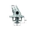 MAHLE Termostat 105°C, contalı/sızdırmaz — 2002 BMW X5 (1)