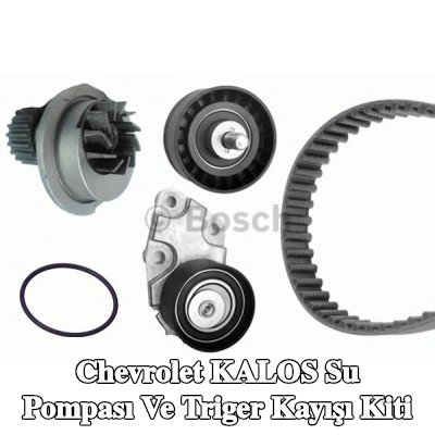 BOSCH Su pompası ve triger kayışı kiti Diş Sayısı: 127, Width: 25mm — Chevrolet Kalos