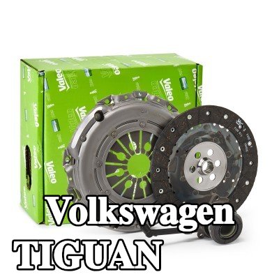 VALEO طقم القابض KIT3P (CSC) مع قابض عالي الكفاءة, مع أسطوانة تابعة مركزية — 2019 Volkswagen Tiguan