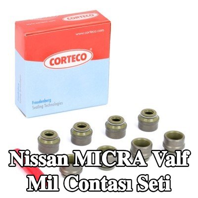 CORTECO Valf mil contası seti — 2004 Nissan Micra