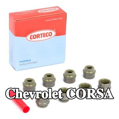 CORTECO مجموعة سدادات صمامات الصمامات — Chevrolet Corsa