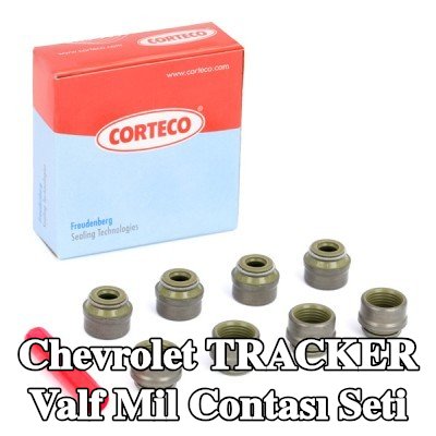 CORTECO Valf mil contası seti — Chevrolet Tracker