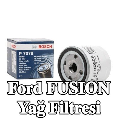 BOSCH Tek çek valflı yağ filtresi — Ford Fusion