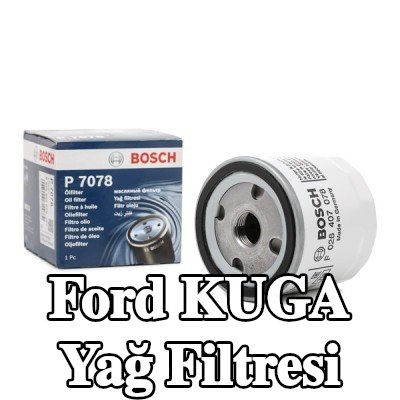 BOSCH Tek çek valflı yağ filtresi — Ford Kuga