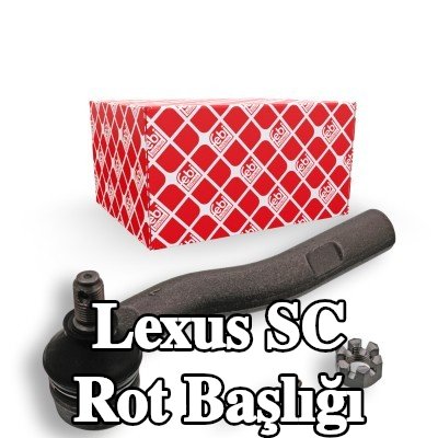 FEBI BILSTEIN Rot kolu ucu Ön Aks Sol, 184mm — Lexus Sc