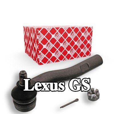 FEBI BILSTEIN طرف قضيب التوجيه للمحور الأمامي الأيسر, 184mm — 2000 Lexus Gs