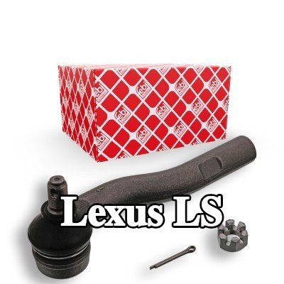 FEBI BILSTEIN طرف قضيب التوجيه للمحور الأمامي الأيسر, 184mm — 1995 Lexus Ls