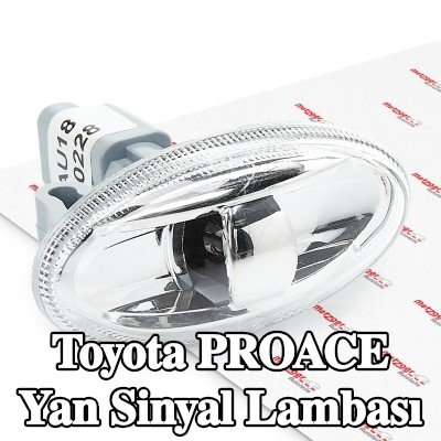 METZGER Yan sinyal lambası Yanal Montaj, Sol Ön, Sağ ön, ampul ile, ampul tutuculu, E kalite damgalı — 2017 Toyota Proace