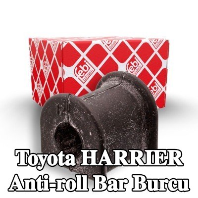 FEBI BILSTEIN Ön aks stabilizatör çubuğu burcu, 17mm, Kauçuk — 2000 Toyota Harrier
