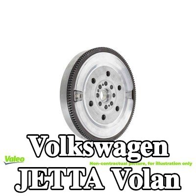 VALEO Volan 286mm, vida seti olmadan, çift kütleli volanlı motorlar için — 2004 Volkswagen Jetta