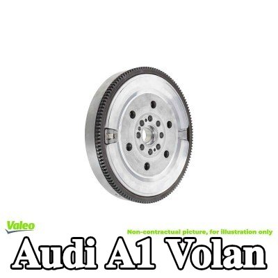 VALEO Volan 286mm, vida seti olmadan, çift kütleli volanlı motorlar için — Audi A1