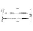 BOSCH El freni kablosu 1468mm, 1453mm — Opel Corsa (5)