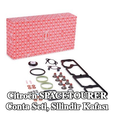 ELRING Conta seti, valf gövdesi contalı silindir kafası, silindir kafası contası olmadan, egzoz manifoldu contası/contaları olmadan — Citroën Spacetourer