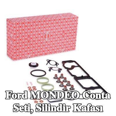 ELRING Conta seti, valf gövdesi contalı silindir kafası, silindir kafası contası olmadan, egzoz manifoldu contası/contaları olmadan — Ford Mondeo