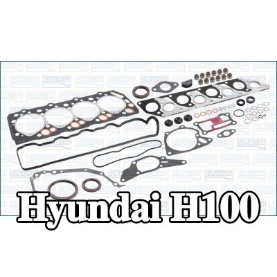 AJUSA مجموعة حشيات كاملة, محرك مزود بحشية رأس الأسطوانة, مع أختام ساق الصمام, FIBERMAX — Hyundai H100
