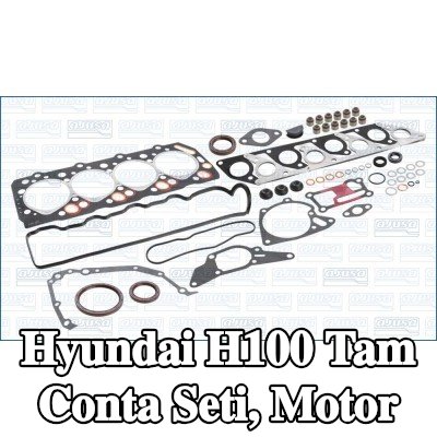 AJUSA Tam Conta Seti, silindir kapağı contalı motor, valf gövdesi contalı, FIBERMAX — Hyundai H100
