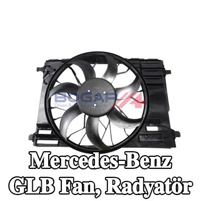 BOGAP Fan, çerçeveli radyatör — Mercedes-Benz Glb