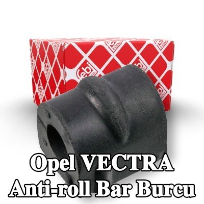FEBI BILSTEIN Ön aks stabilizatör çubuğu burcu, 16mm, Kauçuk — 2000 Opel Vectra