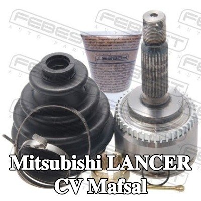 FEBEST CV mafsalı Ön Aks, Tekerlek Tarafı, ABS sensör halkalı — 1997 Mitsubishi Lancer