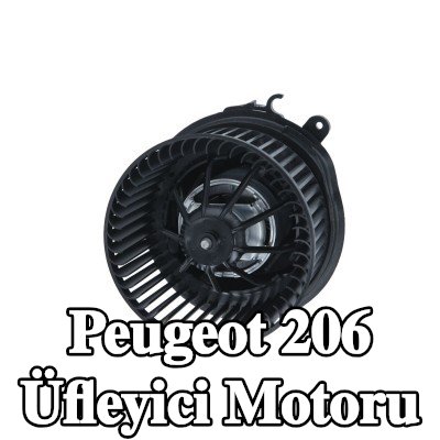 VALEO Entegre regülatörsüz fan motoru — Peugeot 206
