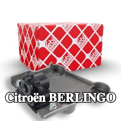 FEBI BILSTEIN حامل التثبيت, كاتم الصوت المركزي — Citroën Berlingo